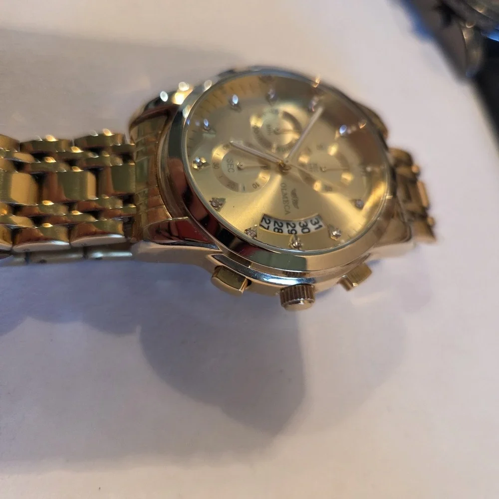 Lot Of 3 Men's Fashion Watches Zoo York Olmeca Left Hand Rocawear UNTESTED